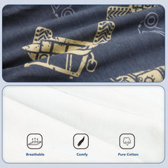 MOEMOE BABY diaper pants with adjustable waist snaps for a snug fit.