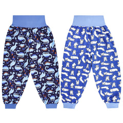 MOEMOE BABY leakproof diaper pants for potty training with breathable cotton.