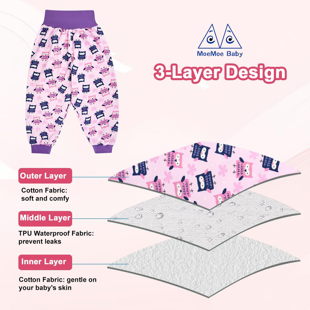 moemoe baby potty training diaper pants ideal for nighttime use.