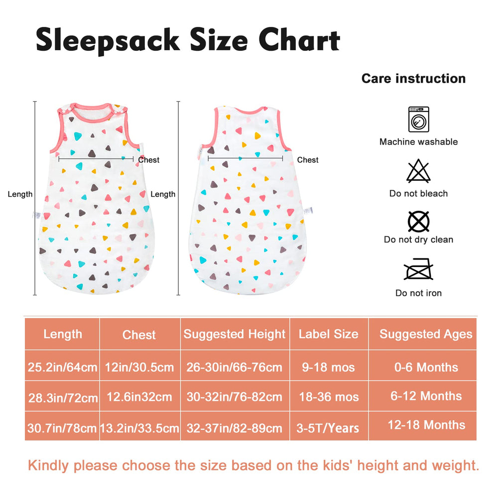 MOEMOE BABY size-height-chart helps find the best early-stage fit.