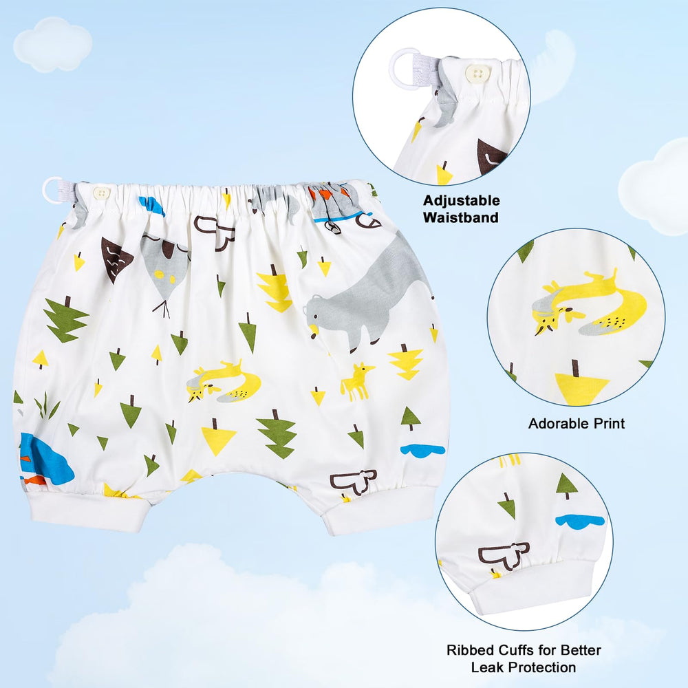 MOEMOE BABY reusable and washable diaper pants for easy care