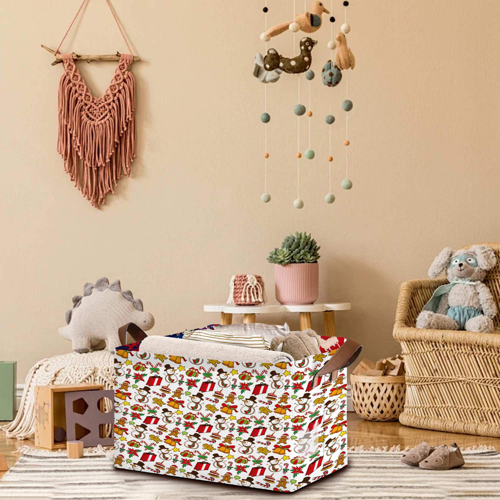 Mogifedc basket size 17x11.5x10.5 for versatile storage capacity.