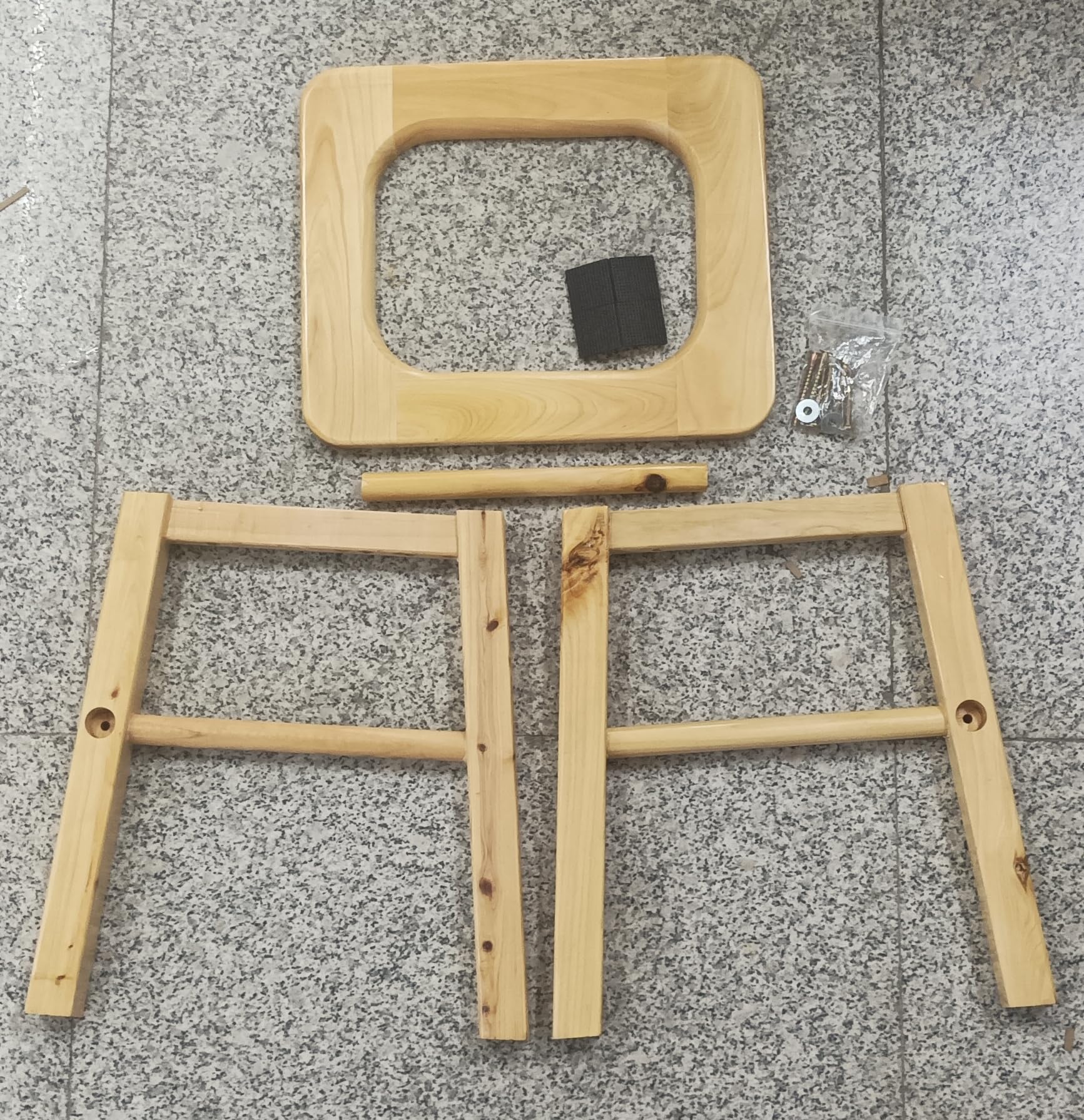 MOGUOBIN Wood Yoni Steaming Seat 440lbs weight capacity supports diverse users