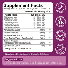 MOHOKEN 13-in-1 herbal capsules offer natural menopause relief and digestive wellness.