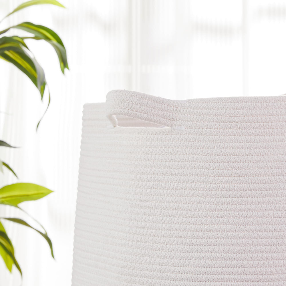 MOJOSCEND 65L capacity for blankets and laundry, keeping spaces tidy