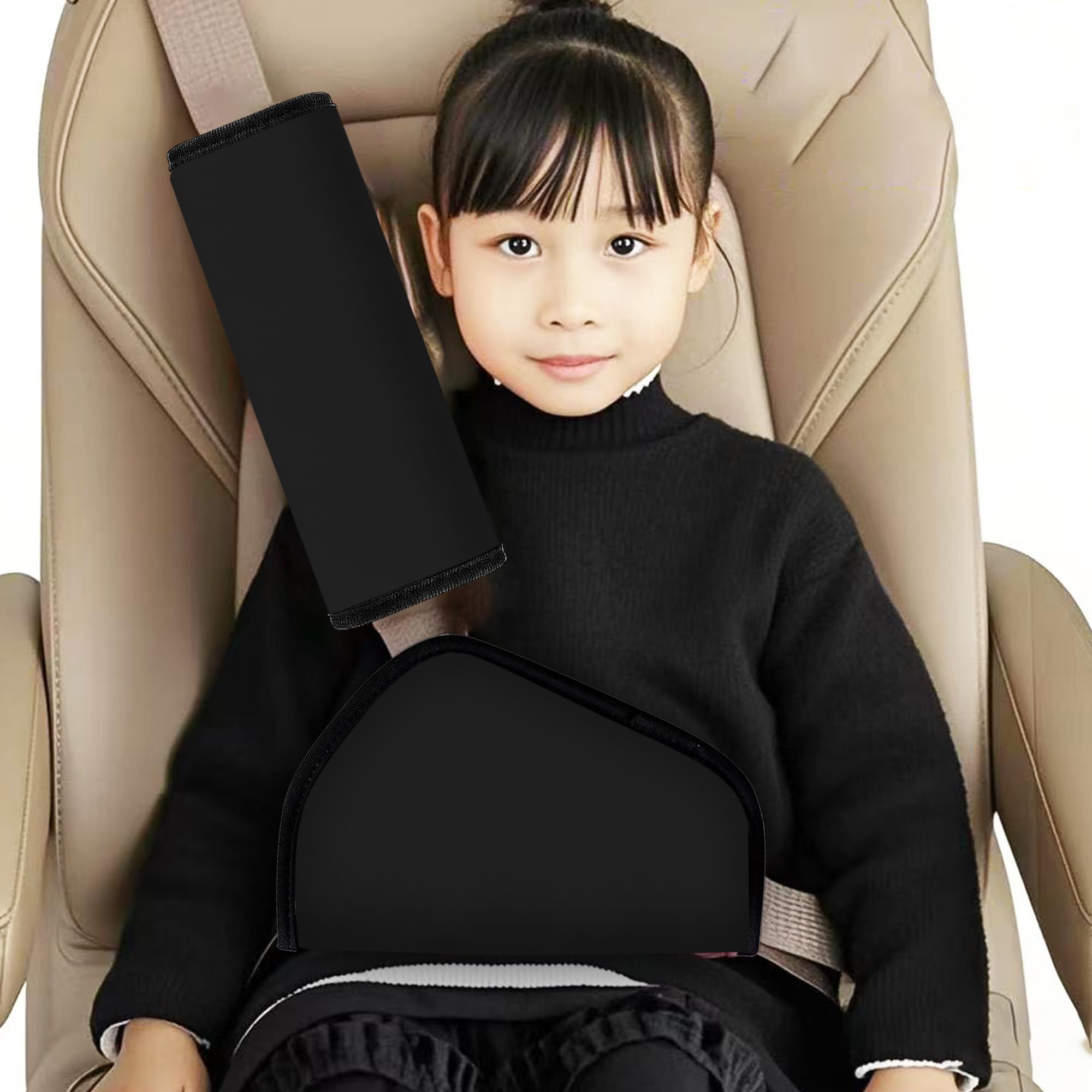 Mokiwala Kids Belly Pad Cover cushions the tummy area during rides.