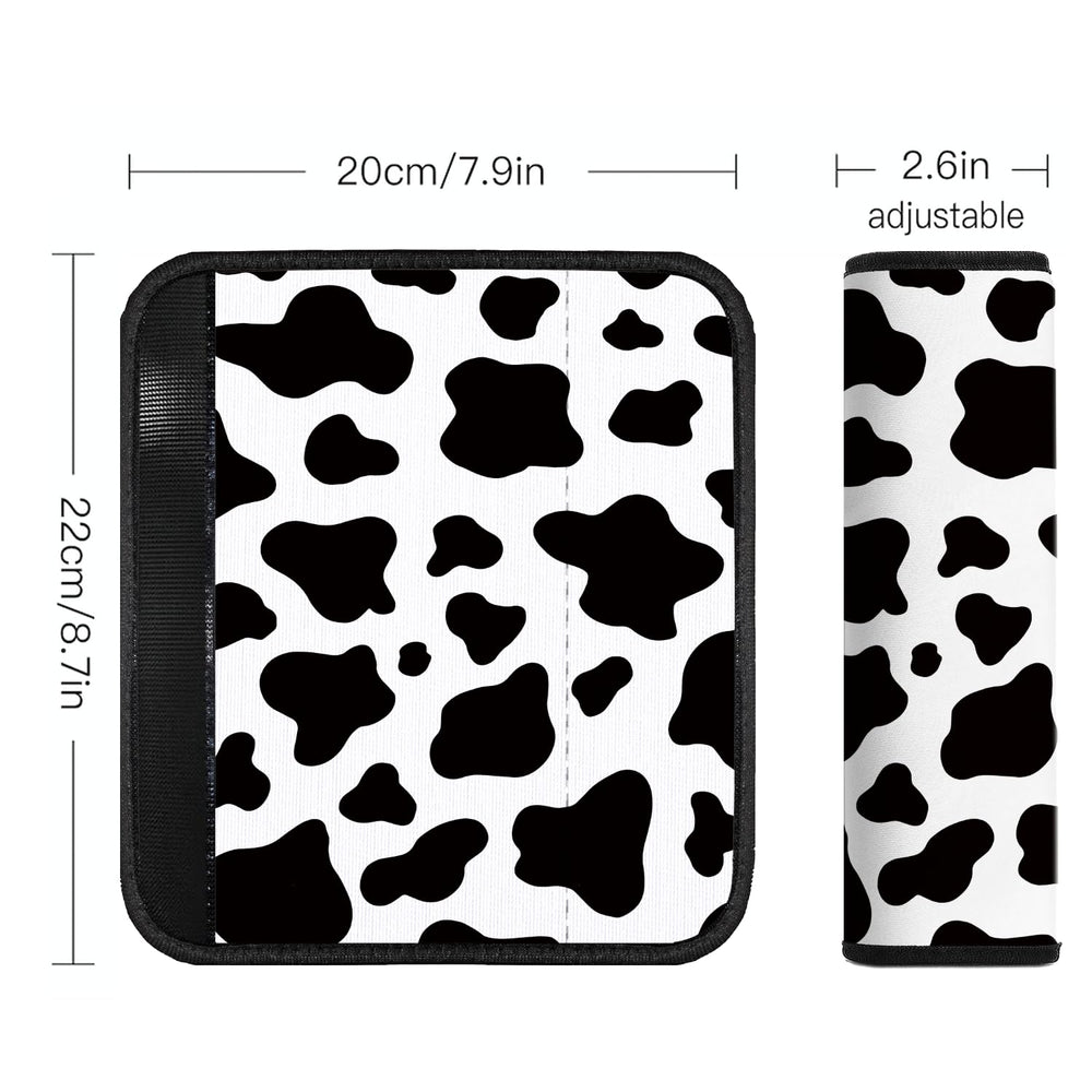 Mokiwala seat belt pad back with anti-slip detail keeps straps in place.