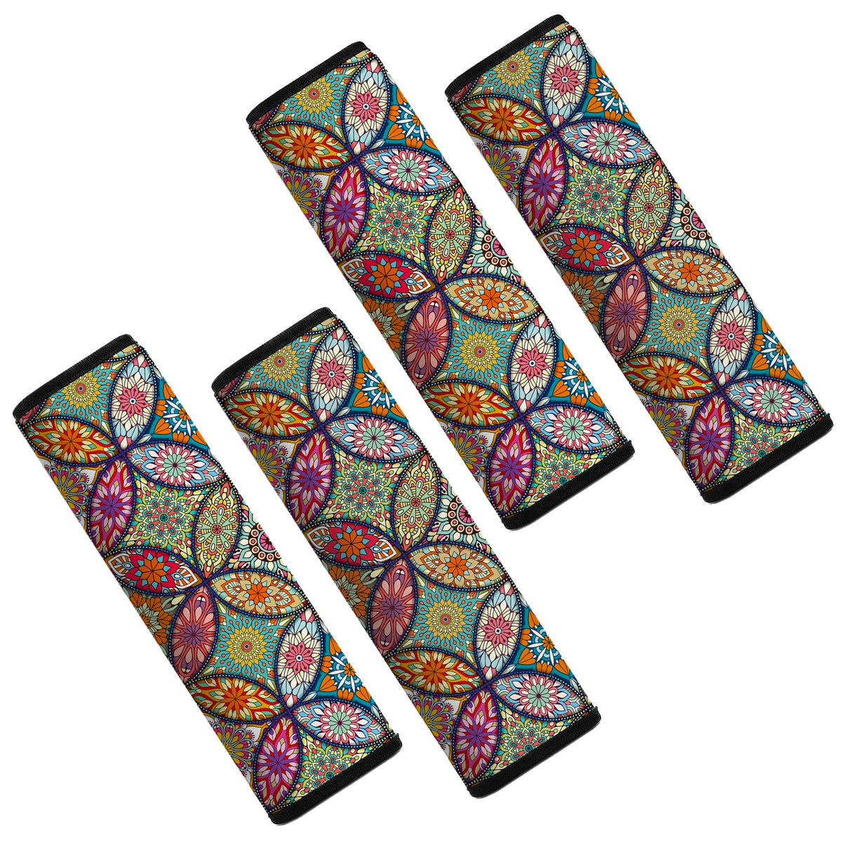 Mokiwala seat belt pad with soft neoprene for comfortable long drives.