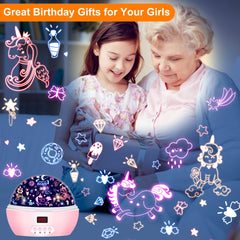 MOKOQI Baby Bear Projector Night Light casts gentle nursery scenes