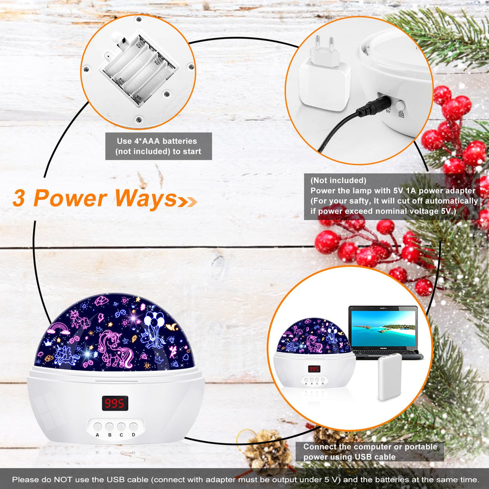 MOKOQI dual-power USB and battery option convenient for travel and bedrooms
