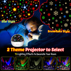MOKOQI star projector paints a dreamy night sky for kids.