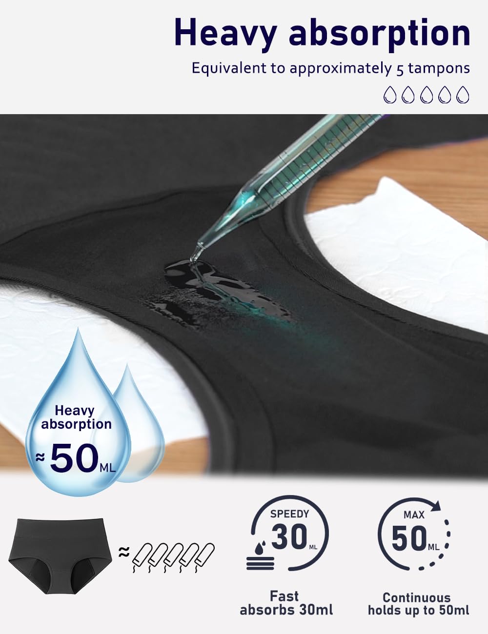 Molasus soft cotton tagless interior for comfortable wear