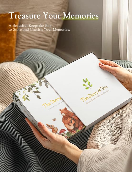 Molekaus baby book sturdy album clips keeping keepsakes secure
