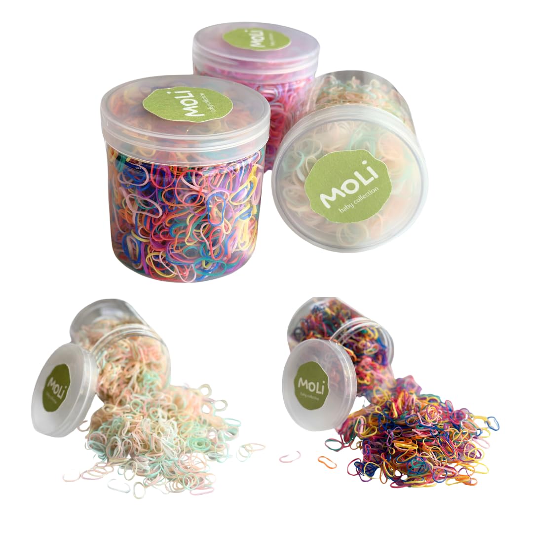 MoLi Baby Collection tiny elastic bands perfect for daily outfits and easy styling
