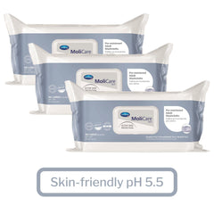 Generous 9x13 inch cloths for thorough cleansing