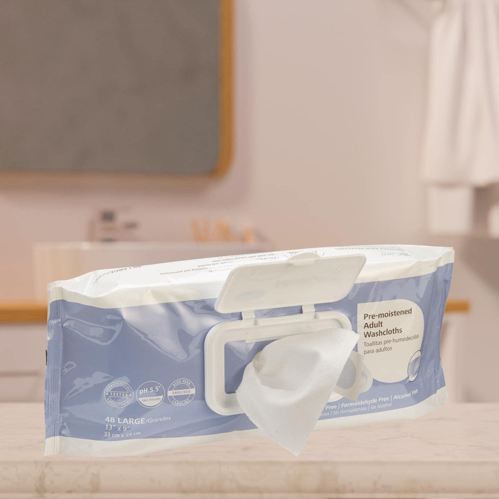 Space-saving pop-up dispenser keeps wipes moist