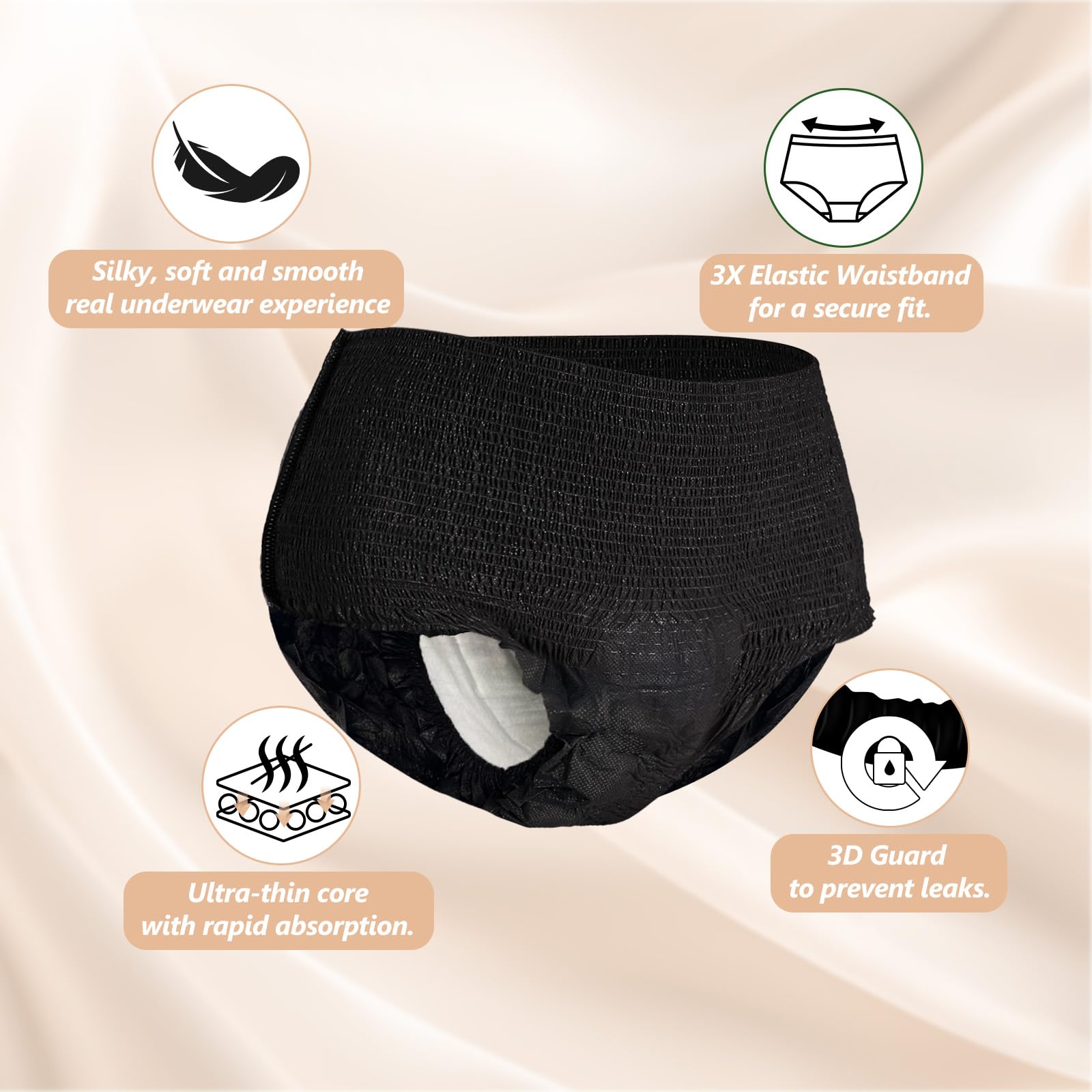 MOLLIS maternity knickers skin-friendly and breathable