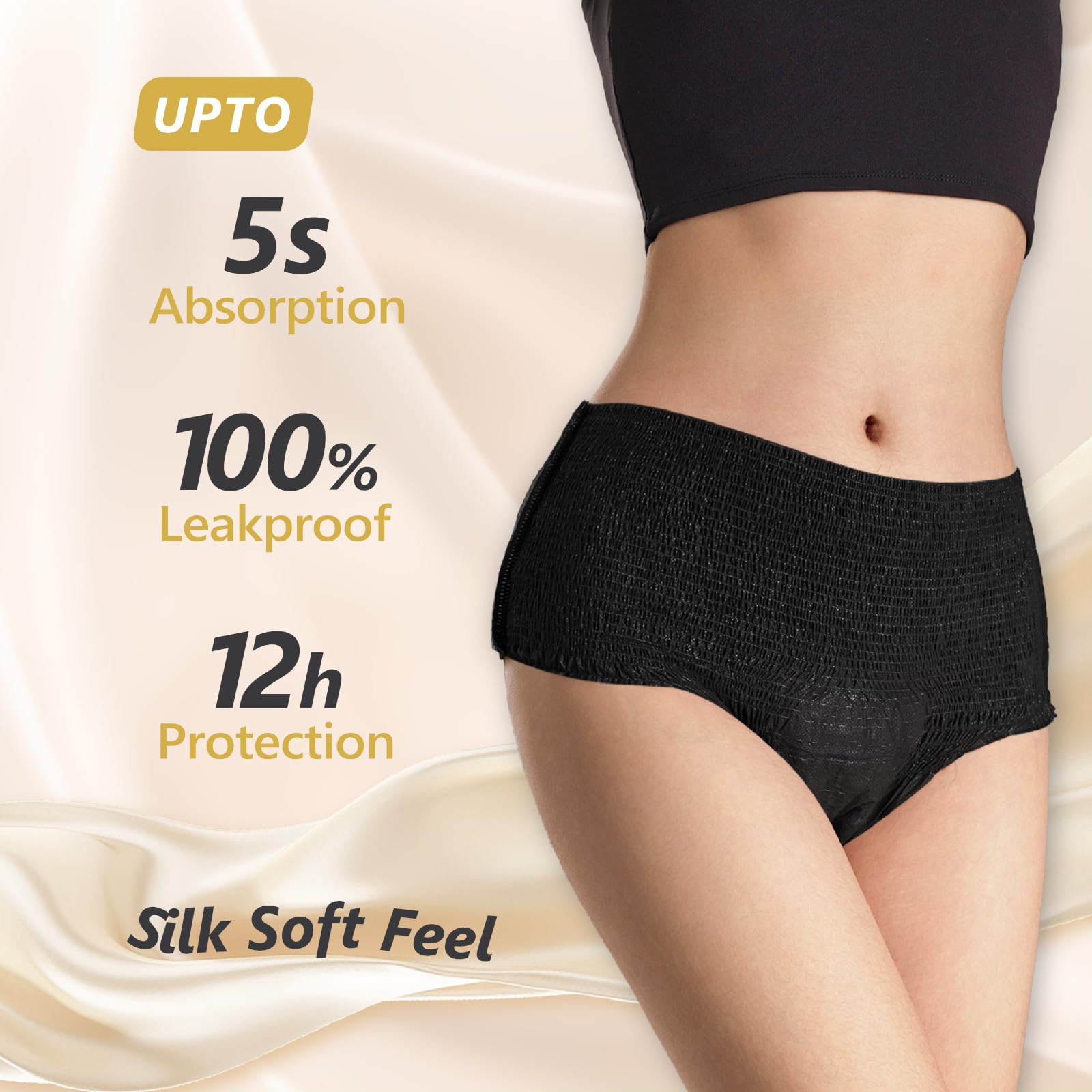 MOLLIS postpartum panties with leak-proof design for recovery days
