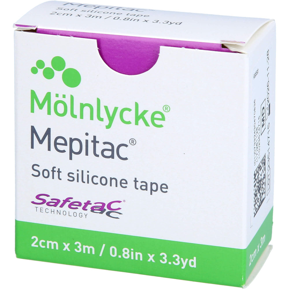 Molnlycke Mepitac roll applying with high conformability for secure dressings.
