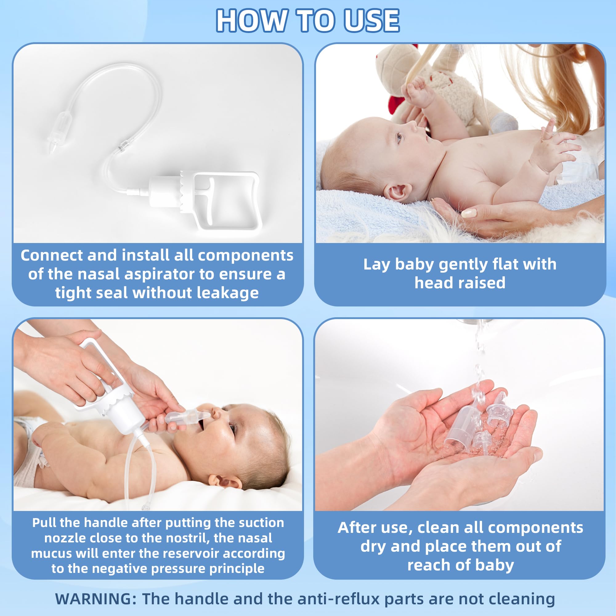 Molucky food-grade material construction safe for infants