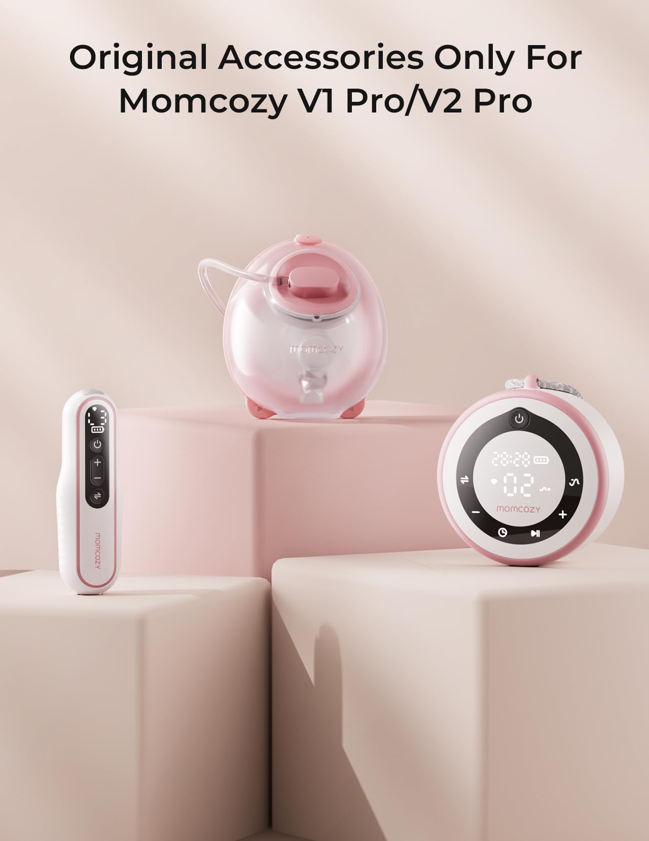 Momcozy 15mm flange insert ensures comfortable seal during pumping sessions