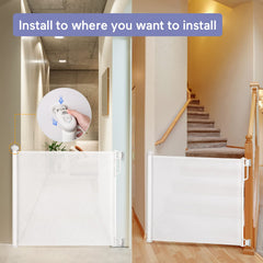 Momcozy 33-inch tall gate fits tall openings securely.