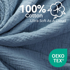 Momcozy 4-layer thick design highlights three-times faster absorption.