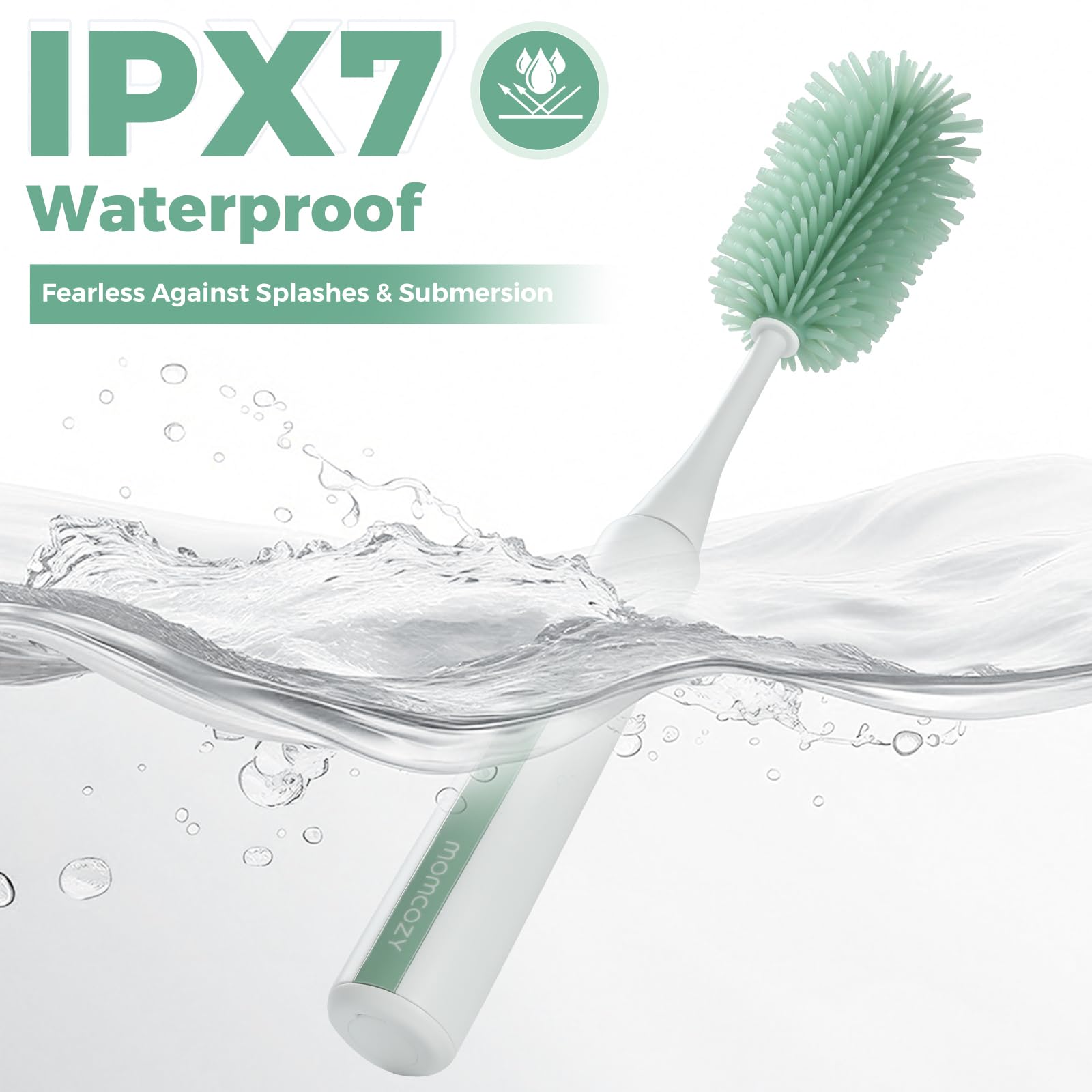 Momcozy collapsible drying rack saves counter space