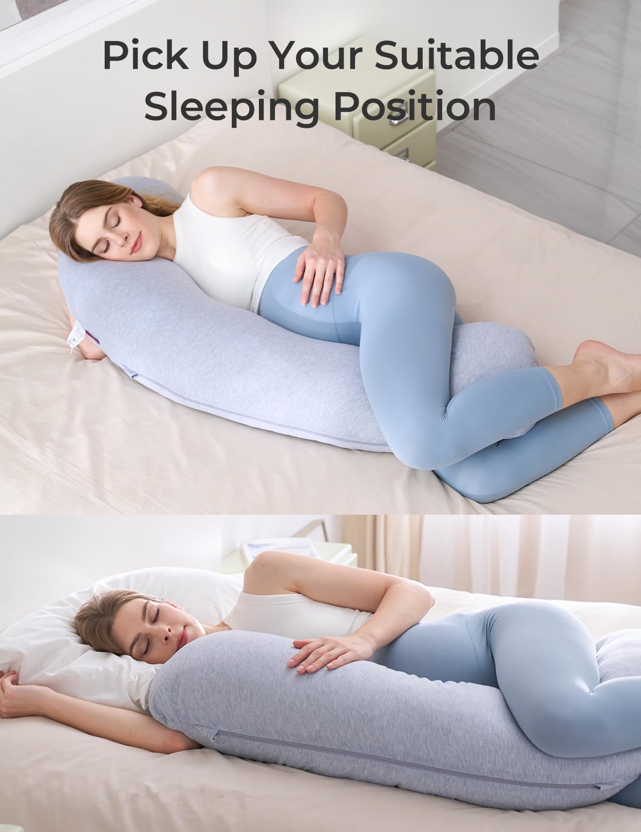 Momcozy adjustable-angle design lets you customize pillow support.