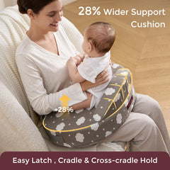 Momcozy Adjustable Waist Strap fits diverse bodies for stable feeding setup