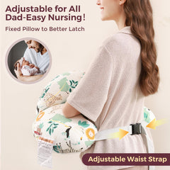 Momcozy adjustable waist strap ensures secure fit for various body shapes