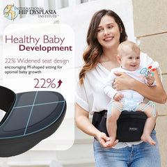 Momcozy adjustable waistband with EVA massage pad eases tension while wearing.