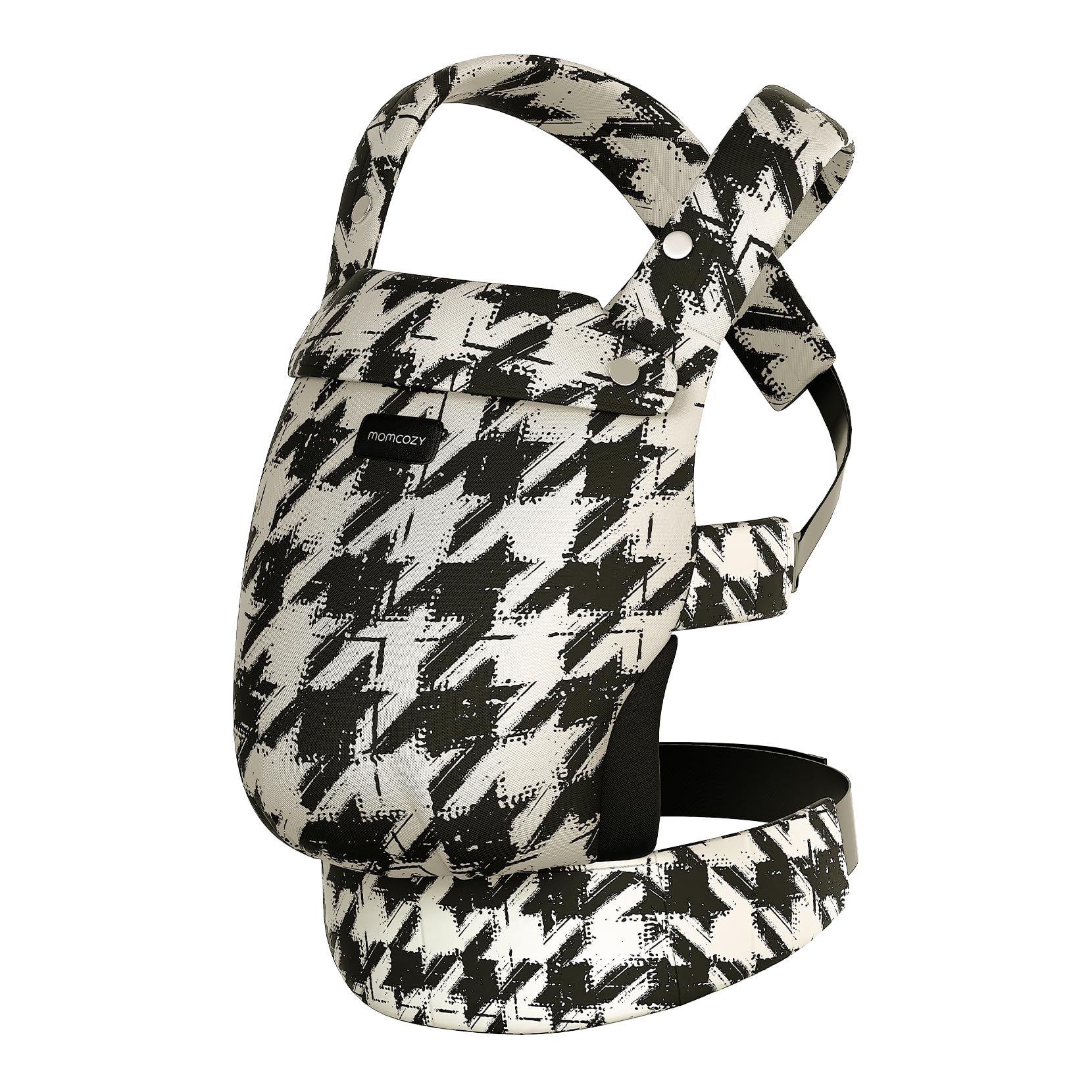 Momcozy Baby Carrier supports healthy hip and leg comfort.