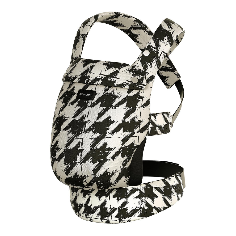 Momcozy Baby Carrier supports healthy hip and leg comfort.