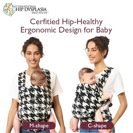 Momcozy Baby Carrier lumbar support reduces back strain.