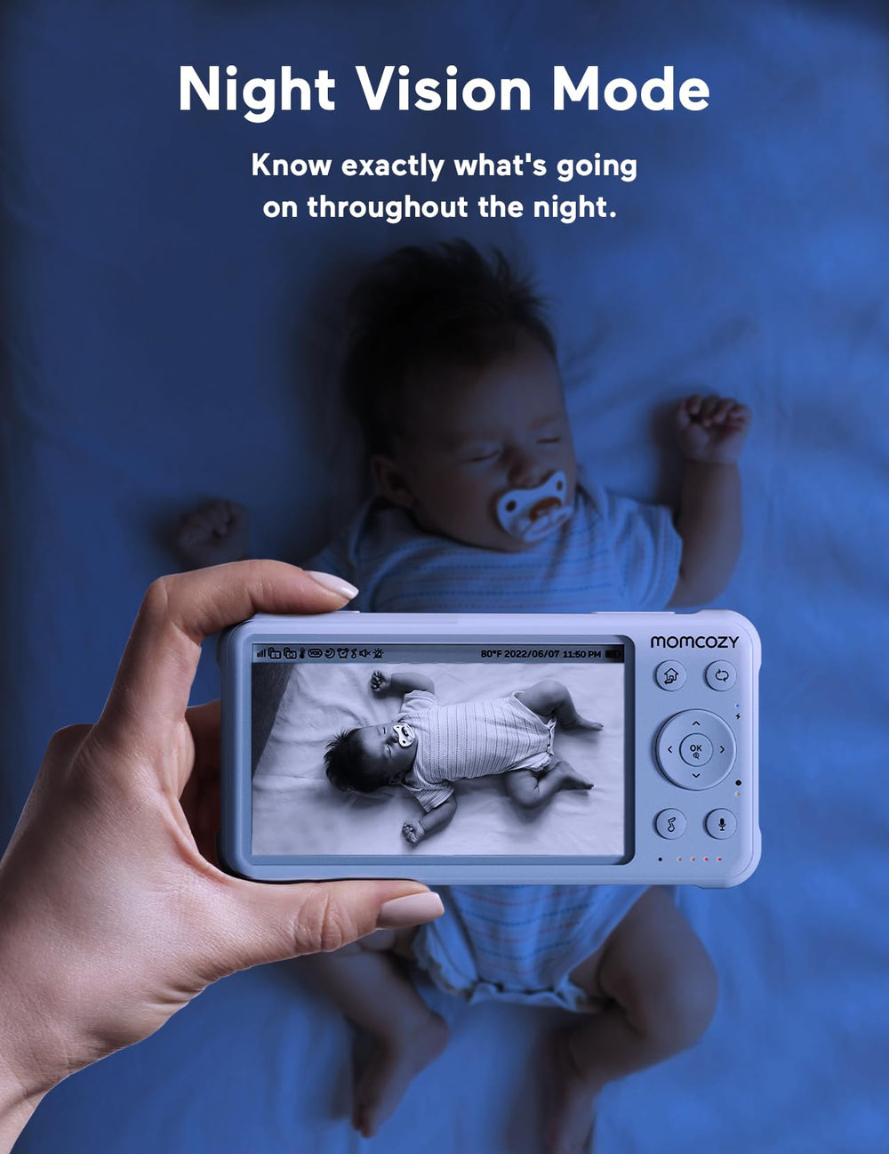 Momcozy no wifi connection for private local viewing