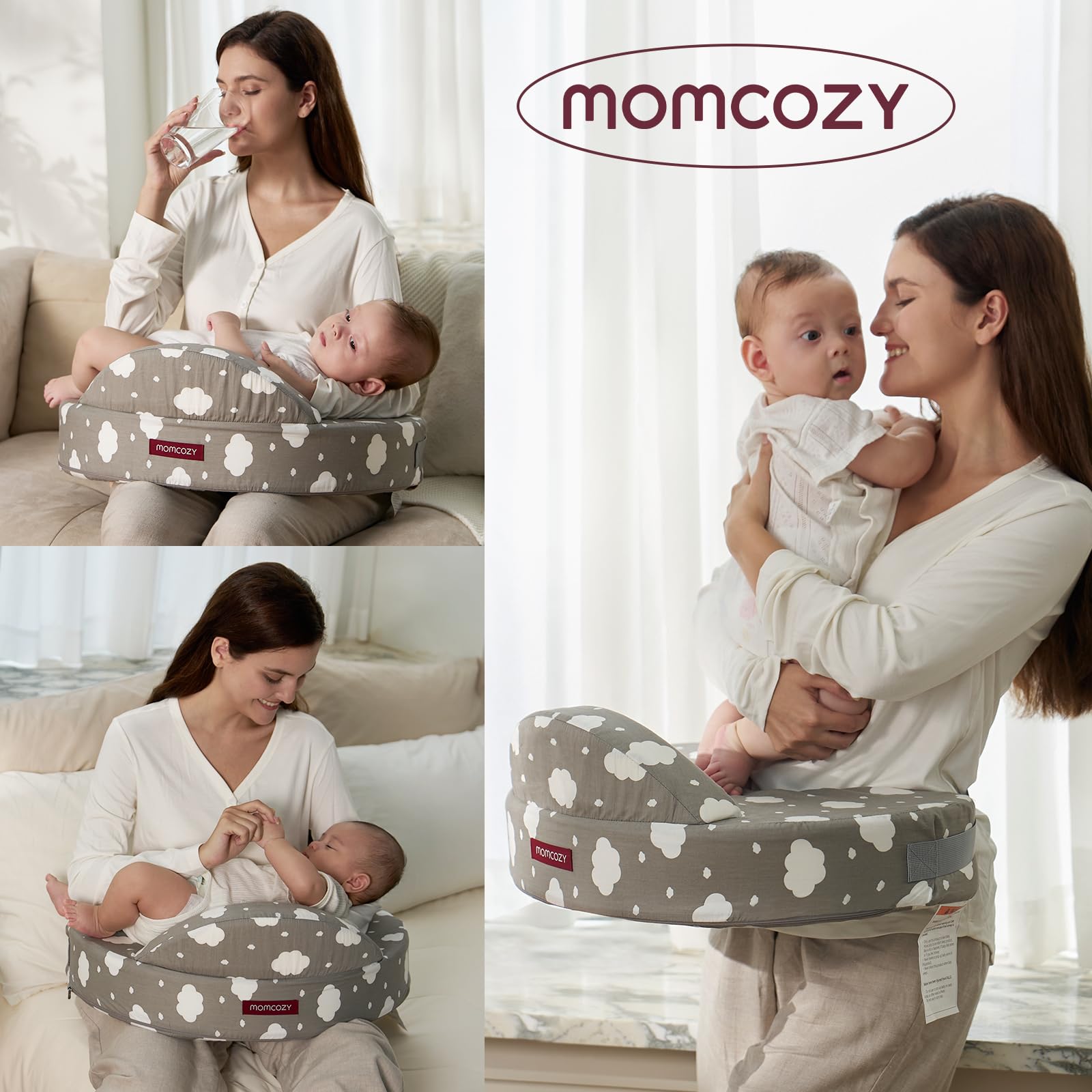 Momcozy Baby Safety Certified design prioritizes secure positioning