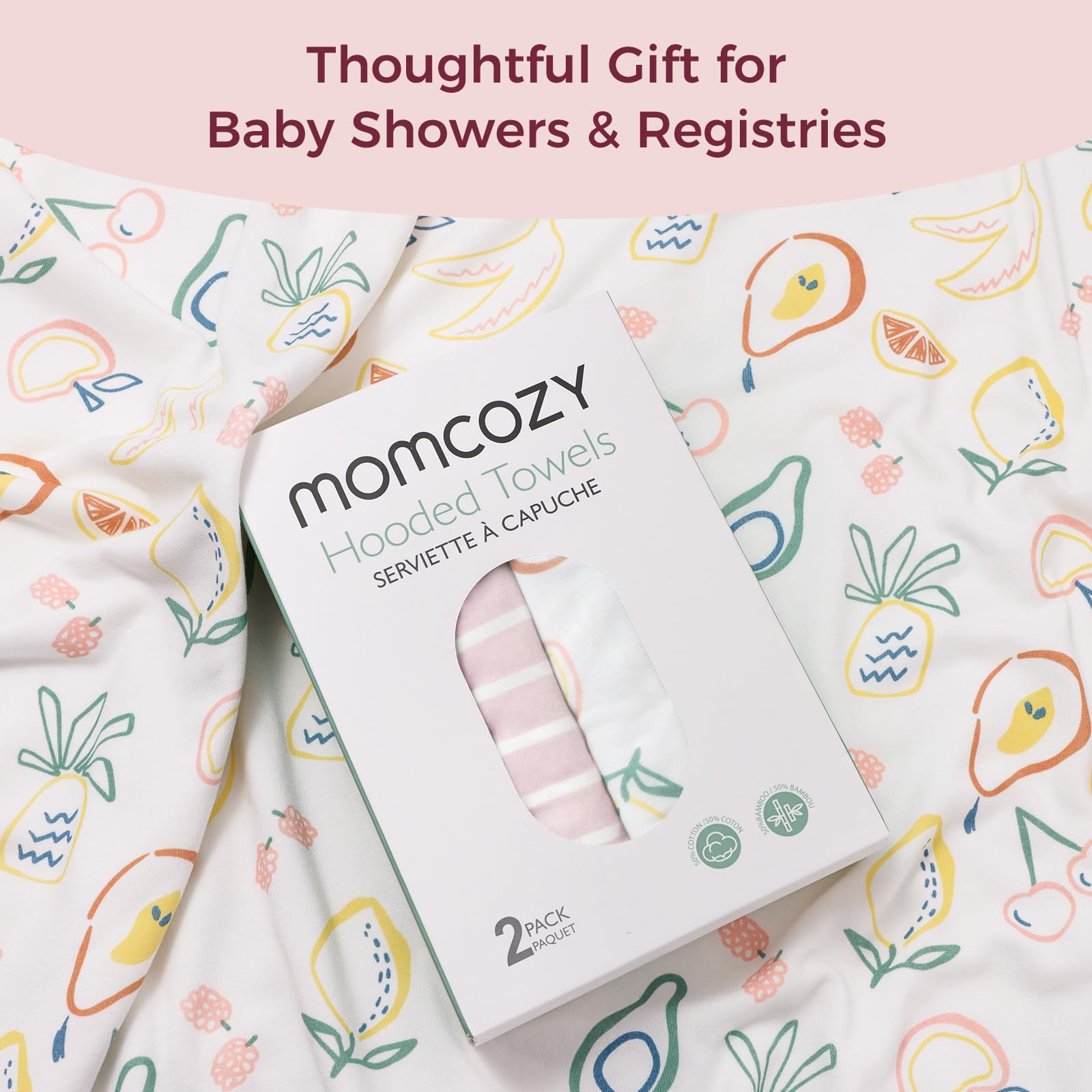 Momcozy Starry Sky pattern enhances visual engagement during baths.