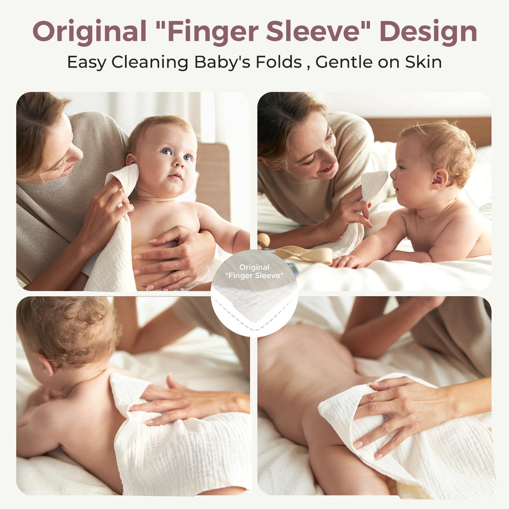 Momcozy absorbent cloth demonstrates fast absorption and quick drying