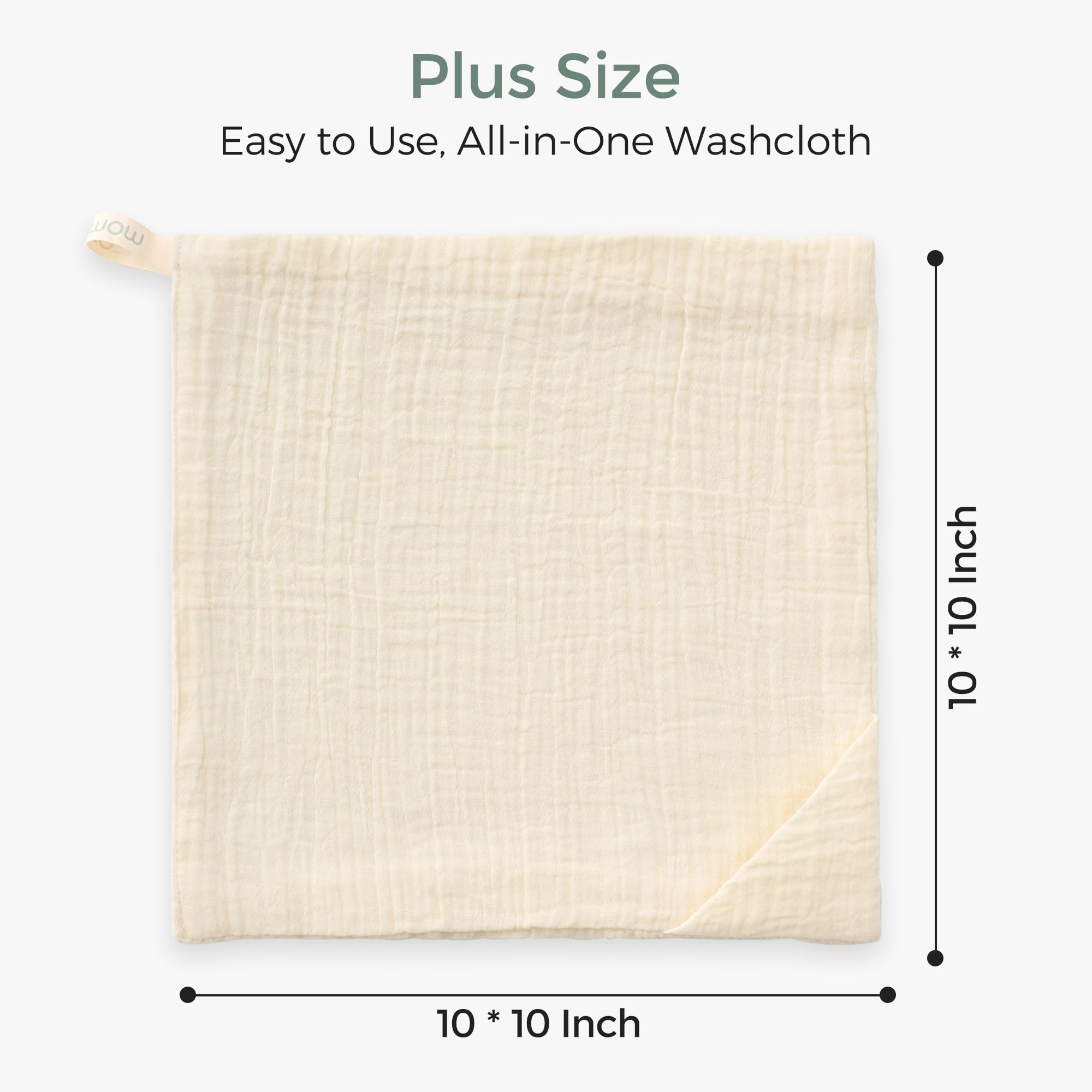 Momcozy patterned washcloths add playfulness to bath time