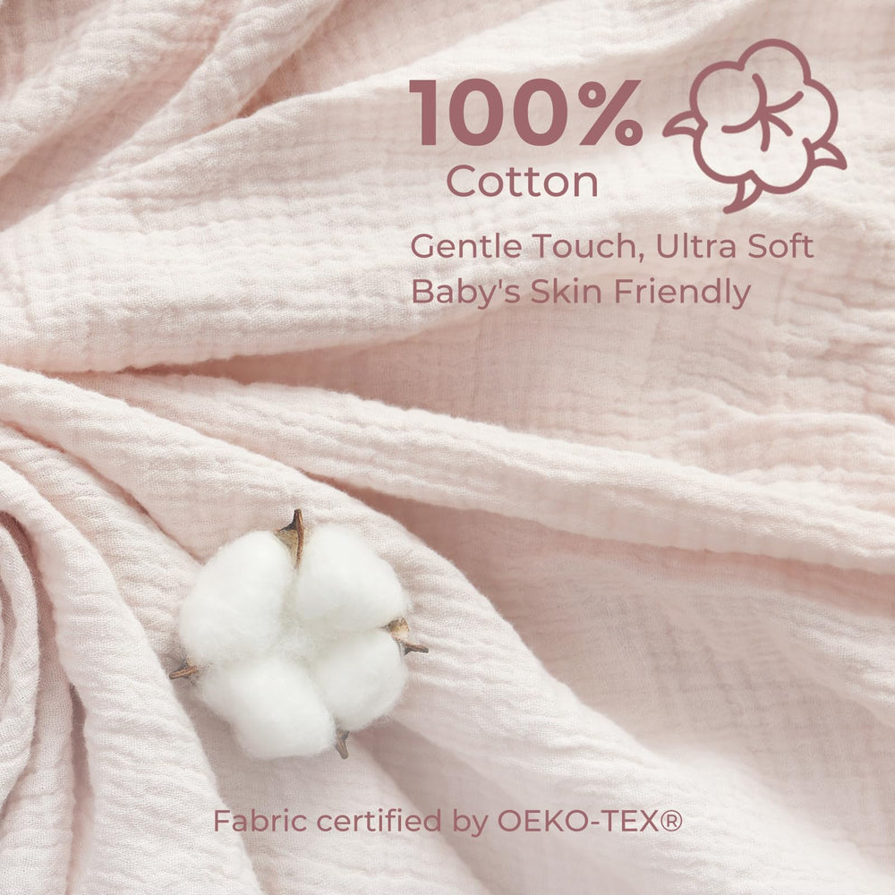 Momcozy Bear Lovey stroller attachment loop for on the go use