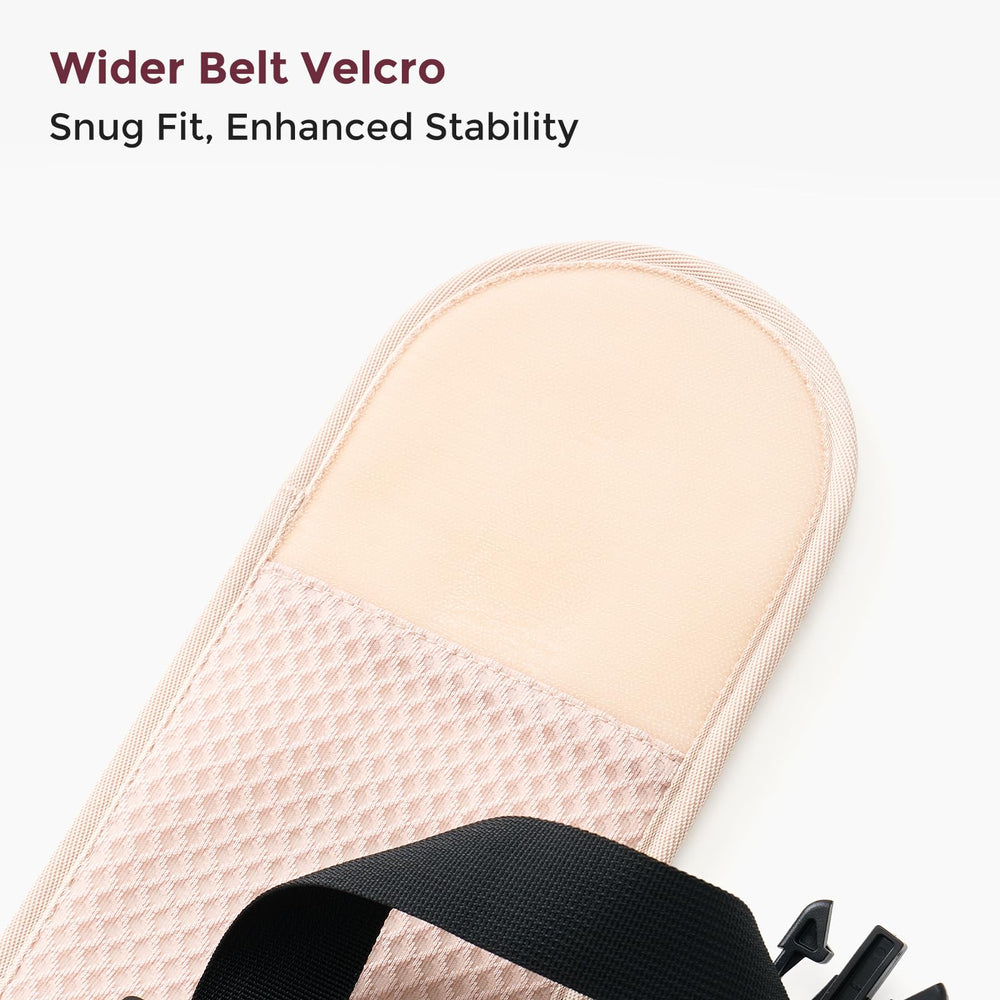 Adjustable fit extender adds comfort and flexibility for busy parents.