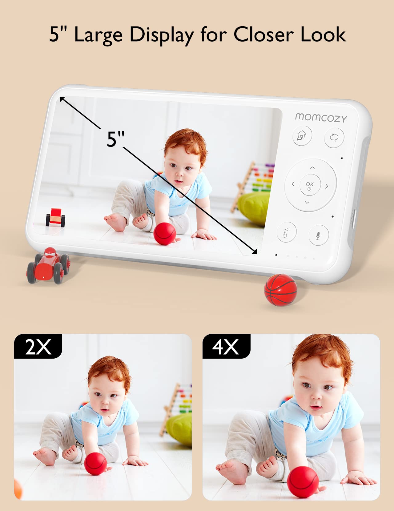 Momcozy BM01 addon expands coverage with up to four cameras.