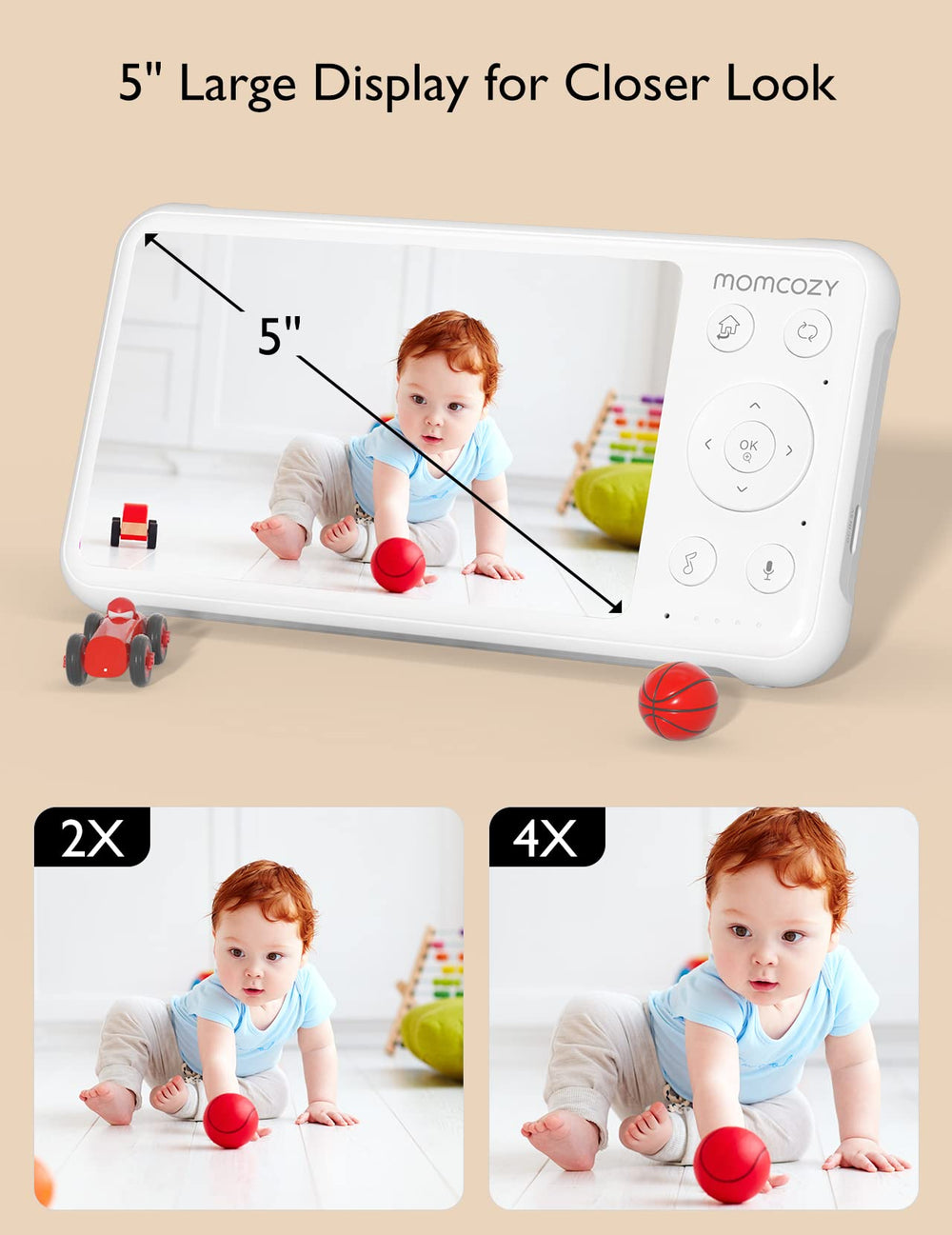 Momcozy BM01 addon expands coverage with up to four cameras.