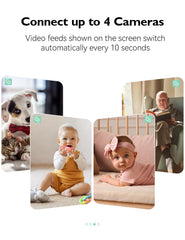 Momcozy BM03 addon 1080P HD clarity for day and night viewing.