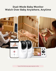 Momcozy BM04 5-inch display with crisp video