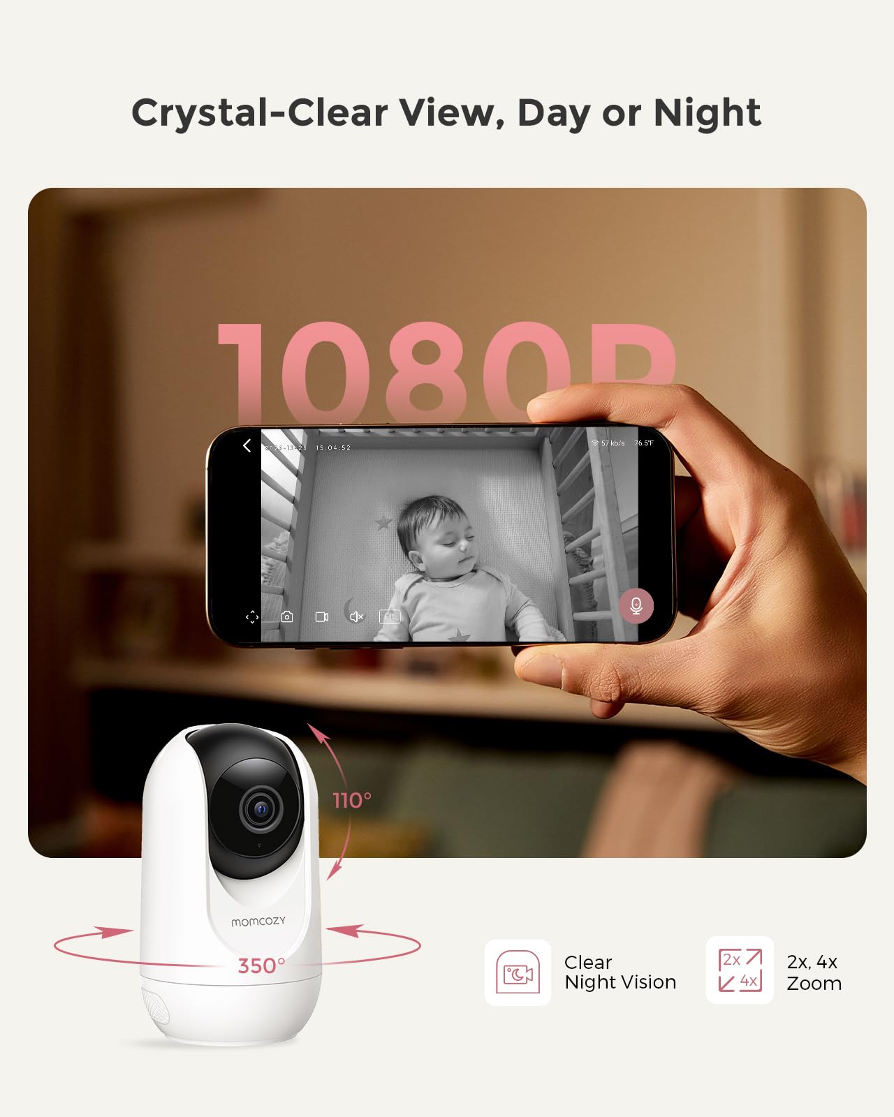 Momcozy BM04 auto recording captures moments for memories