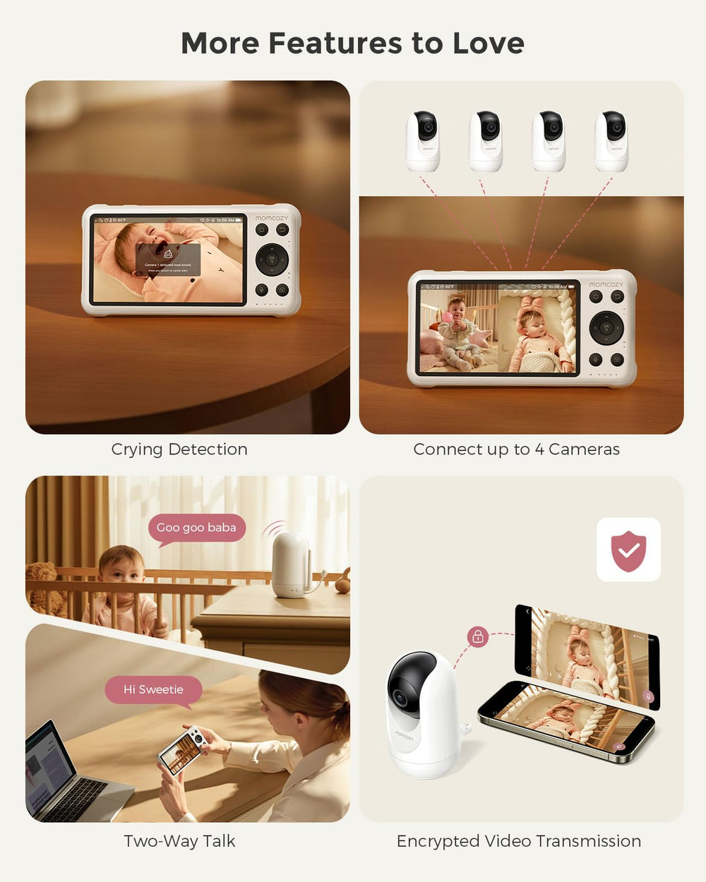 Momcozy BM04 shareable access up to 20 users