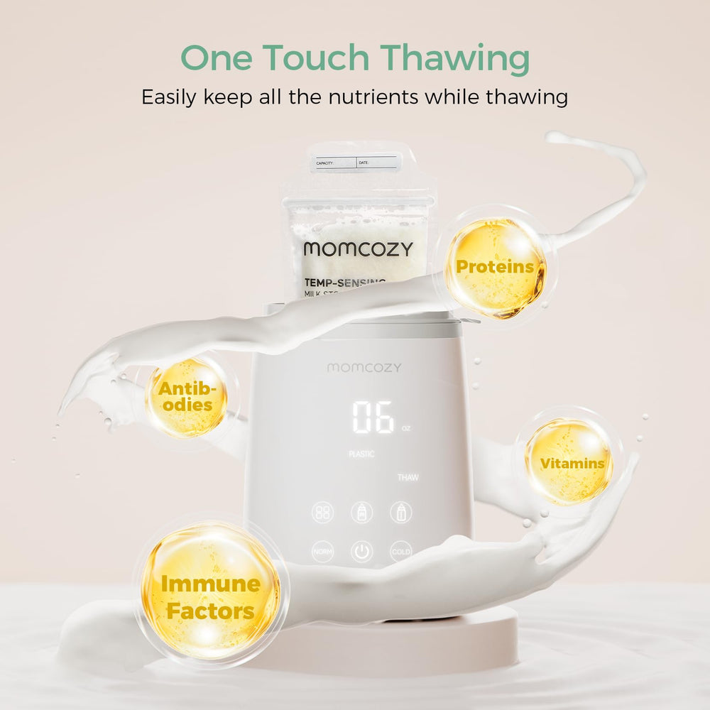Momcozy Bottle Warmer features automatic shut-off for safe heating