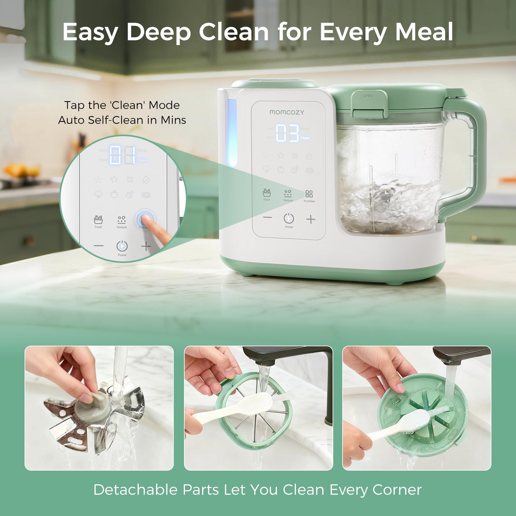 Momcozy BPA-free materials ensure safe baby meals